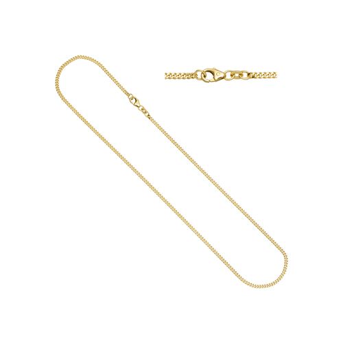 Goldkette JOBO, gold (gelbgold 333), Halsketten, Damen, Gelbgold 333, L: 60cm, Panzerkette 333 Gold massiv 60 cm 2,6 mm