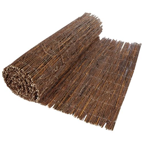 WINDHAGER Sichtschutzzaunmatten Zaunelemente naturbelassenes Heidekraut, L: 3 m Gr. H/L: 200cm x 3 m, beige (natur)