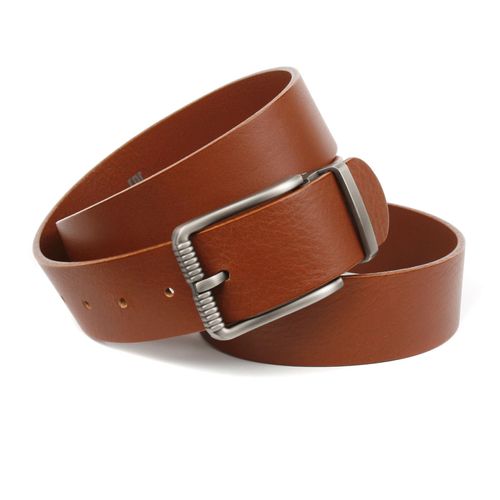 Ledergürtel ANTHONI CROWN, Damen, Gr. 95, braun (cognac), Leder, unifarben, Gürtel, Vollleder Jeansgürtel