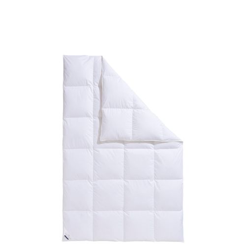 Daunenbettdecke BILLERBECK "Eliana 90, Bettdecken für den Winter", weiß, B:135cm L:200cm, Bezug: 100% Baumwolle. Füllung: 90% Daunen, 10% Federn, Bettdecken, Die Daunendecke für das ganze Jahr