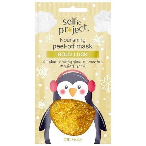 Selfie Project Gesichtsmasken Peel-Off Masken Nährende Maske#Gold Luck