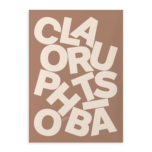 Paper Collective - Claustrophobia Poster, 70 x 100 cm