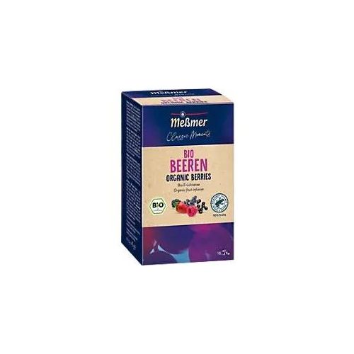Meßmer Classic Moments BIO Früchtetee Teebeutel Beeren 18 Stück à 2.5 g