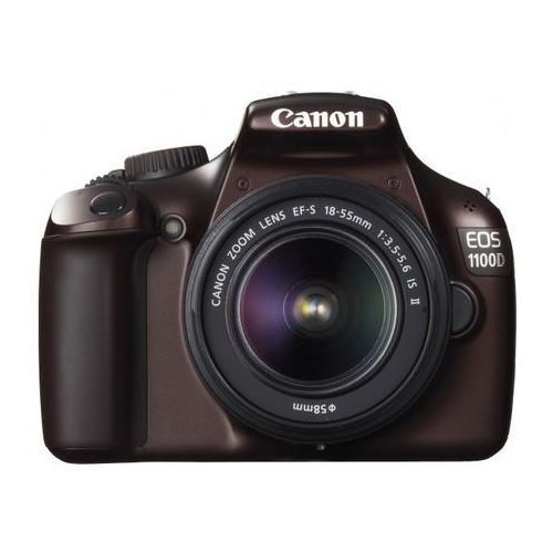 Spiegelreflexkamera EOS 1100D - Braun + Canon Zoom Lens EF-S 18-55mm f/3.5-5.6 IS II f/3.5-5.6