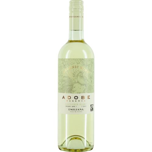 Emiliana Adobe Sauvignon Blanc Reserva Bio, Valle Casablanca, Valle de Aconcagua, 2022, Weißwein