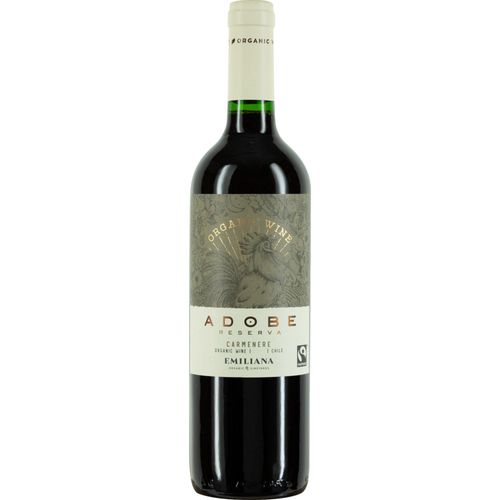 Emiliana Adobe Carmenère Reserva Bio, Valle de Colchagua, Valle Central, 2021, Rotwein