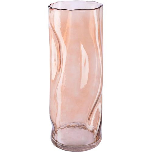 Leonique Tischvase »Blumenvase Caline«, (1 St.), Vase aus Glas, im Crunch-Design, Höhe ca. 30 cm