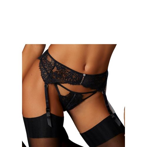 JETTE Strapsgürtel, aus transparenter Spitze, sexy Dessous, Reizwäsche