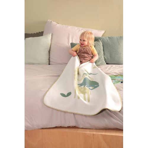 Biederlack Babydecke »Babydecke Friends«, Babydecke Friends mit den etwas anderen Stadtmusikanten
