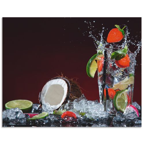 Artland Küchenrückwand »Frischer Fruchtcocktail«, (1 tlg.), Alu Spritzschutz mit Klebeband, einfache Montage