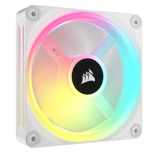 Corsair Gehäuselüfter »iCUE LINK QX120 RGB Starter-Kit – Weiss 120-mm-PWM-Lüfter«, RGB-Lüfter