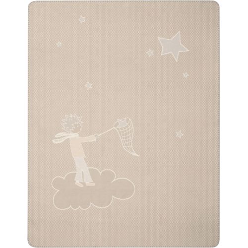 Biederlack Babydecke »Babydecke Little Prince«, Babydecke Little Prince, er kleine Prinz auf einer Wolke