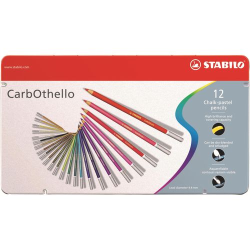 STABILO Buntstift »CarbOthello, 12«, Deckend