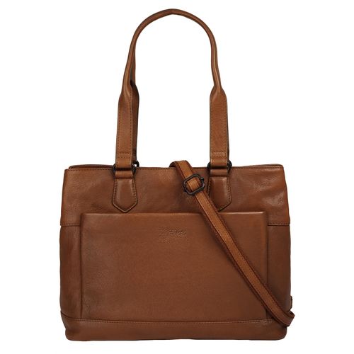X-Zone Laptoptasche »RFID«, echt Leder
