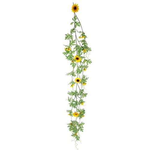 I.GE.A. Kunstblume »Sonnenblumenranke«, Künstlich Sonnenblumen Girlande Reben Hochzeit Landhaus Blumenkette