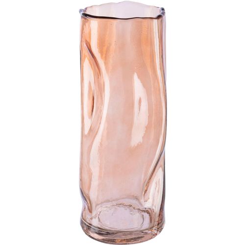 Leonique Tischvase »Blumenvase Caline«, (1 St.), Vase aus Glas, im Crunch-Design, Höhe ca. 26 cm