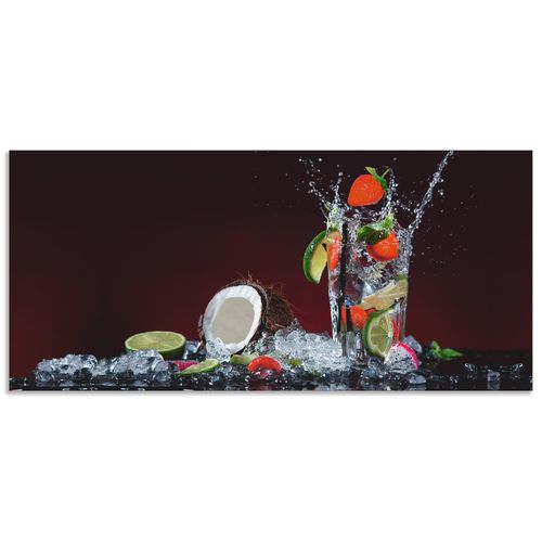 Artland Küchenrückwand »Frischer Fruchtcocktail«, (1 tlg.), Alu Spritzschutz mit Klebeband, einfache Montage
