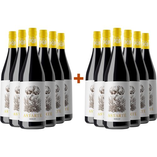 Vin POP 2021 6+6 Paket Astarté Merlot