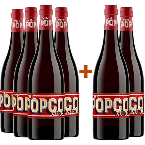 Vin POP 2021 4+2 Paket Popcorn Merlot