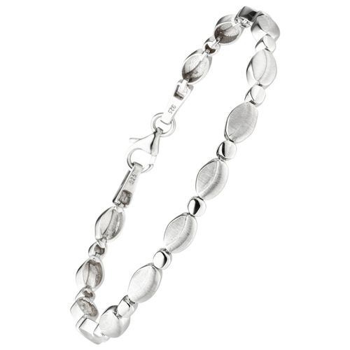 Armband JOBO, silber (silber 925), Armbänder, Damen, Silber 925 (Sterlingsilber), 925 Silber 19 cm