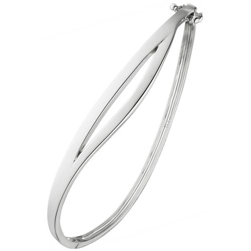 Armreif JOBO Armbänder Gr. Silber 925 (Sterlingsilber), silberfarben (silber 925) Damen oval 925 Silber