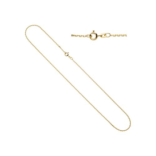 Goldkette JOBO, gold (gelbgold 333), Halsketten, Damen, Gelbgold 333, L: 45cm, Ankerkette 333 Gold 45 cm 1,2 mm