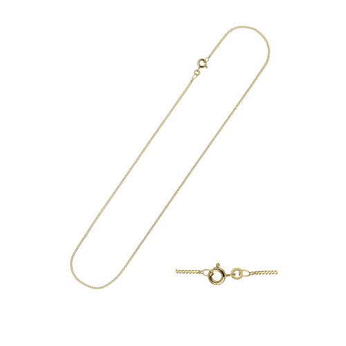 Goldkette JOBO "Panzer-Kette" Halsketten Gr. Gelbgold 585, L: 40cm, gelb (gelbgold 585) Damen 585 Gold 40 cm 1,7 mm