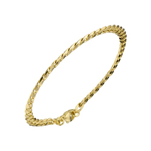 Goldarmband JOBO Armbänder Gr. Gelbgold 333, goldfarben (gelbgold 333) Damen Panzerarmband 333 Gold 19 cm