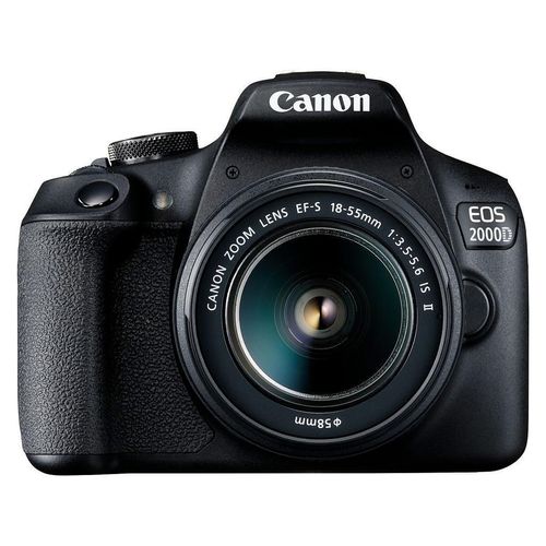 Spiegelreflexkamera EOS 2000D - Schwarz + Canon Canon EF-S 18-55mm f/4-5.6 IS STM f/4-5.6
