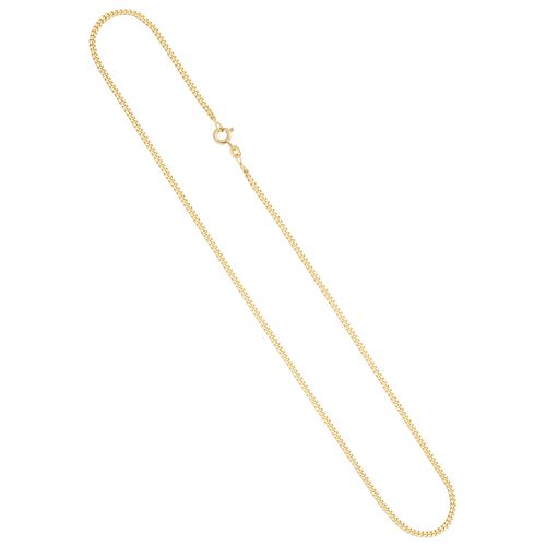 Goldkette JOBO Halsketten Gr. Gelbgold 585, L: 42cm, gelb (gelbgold 585) Damen Panzerkette 585 Gold 42 cm 2,1 mm