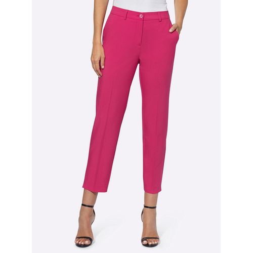 7/8-Hose HEINE Gr. 40, Normalgrößen, pink Damen Hosen