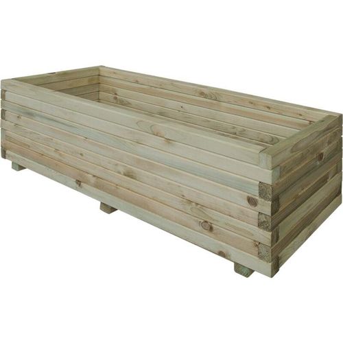 Blumenkasten holz rechteckig 60x30x30cm - Intergard