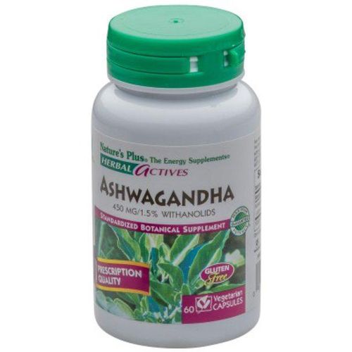 Natures Plus Ashwagandha 450 mg 60 veg. Kapseln