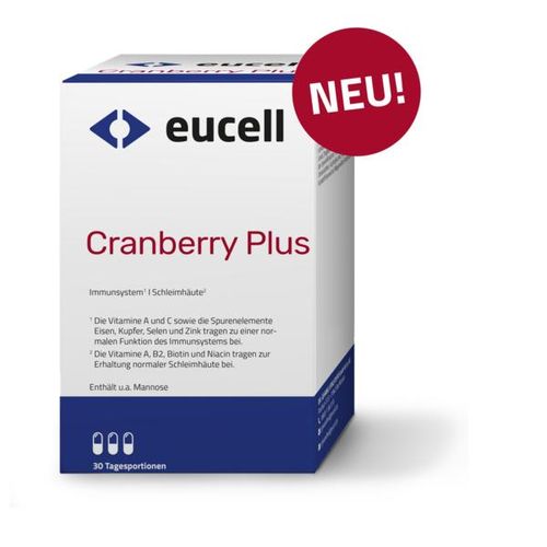 EUCELL Cranberry Plus 90 Kapseln