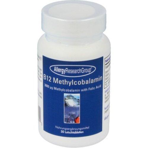 Allergy Research Group Vitamin B12 Methylcobalamin 50 Lutschtabletten