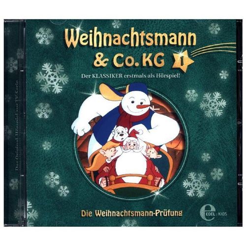 Weihnachtsmann & Co. KG - Die Wehnachtsmann-Prüfung.Tl.1,1 Audio-CD - Weihnachtsmann & Co.KG, Weihnachtsmann & Co.Kg (Hörbuch)