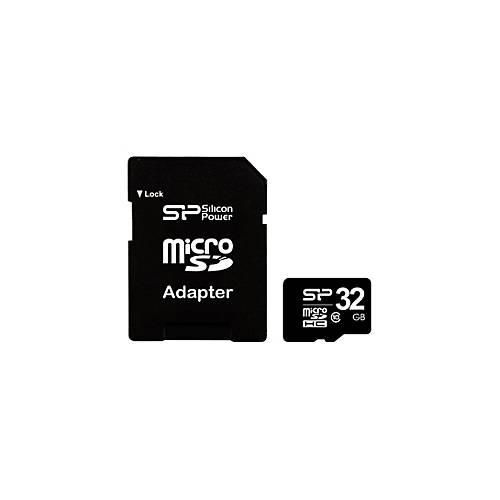 SILICON POWER - Flash-Speicherkarte - 32 GB - microSDHC