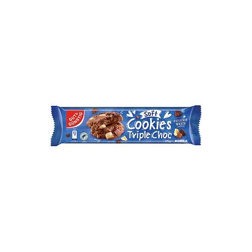 GUT&GÜNSTIG Soft Cookies Triple Choc Kekse 175,0 g