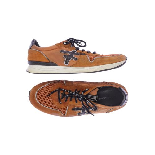 Floris van Bommel Herren Sneakers, orange, Gr. 9