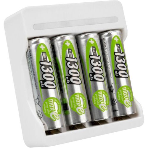 Akku Ladegerät, für 1-4 NiMH aa aaa, inkl. 4x aa 1300 mAh Akku - Ansmann