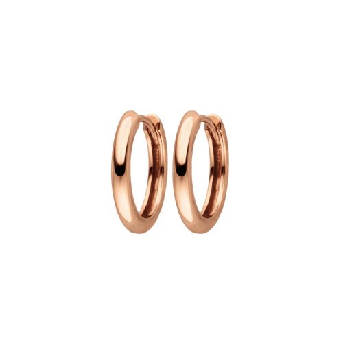 Becca Hoops 18k Rose Gold Plated