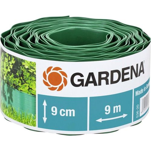 Beeteinfassung grün 9 m x 9 cm Beeteinfassungen - Gardena