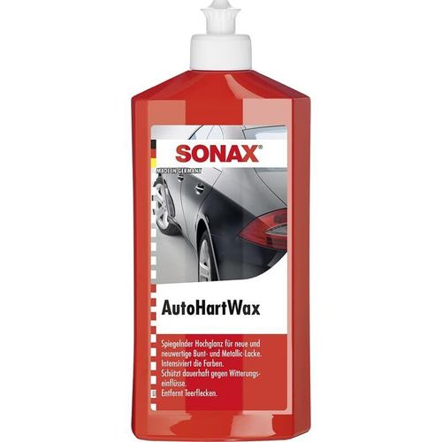 Sonax - Auto Hart Wax 500ml kfz Lack Pflege Carnauba Wachs entfernt Teerflecken