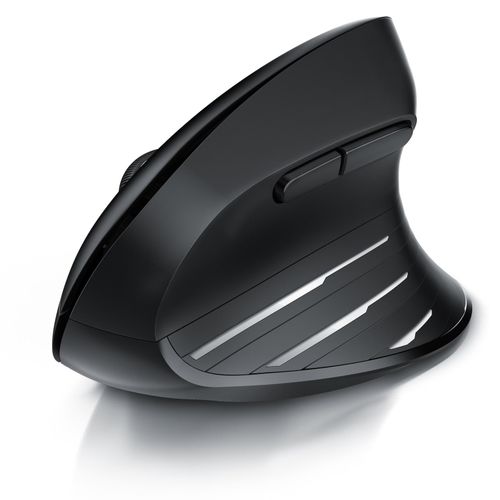 CSL Kabellose Maus, 2,4 GHz mit USB-Empfänger, 1000-2400 DPI, Wireless Maus 6 Tasten mit Nano Empfänger, für Rechtshänder, kompatibel mit PC und Mac