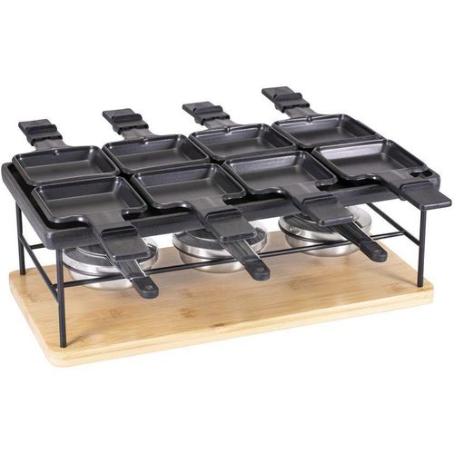 Kadastar Raclette »Flame 8 Personen«, 8 St. Raclettepfännchen