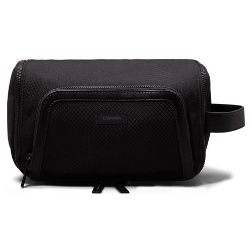 Kosmetiktasche CALVIN KLEIN Gr. B/H/T: 25cm x 15cm x 13cm, schwarz Damen Taschen Washbag, Travel Bag, Waschtasche, Kosmetik