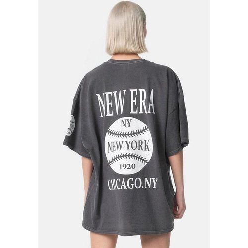 Worldclassca T-Shirt Worldclassca Oversized Print T-Shirt NY NEW YORK Tee Sommer Oberteil