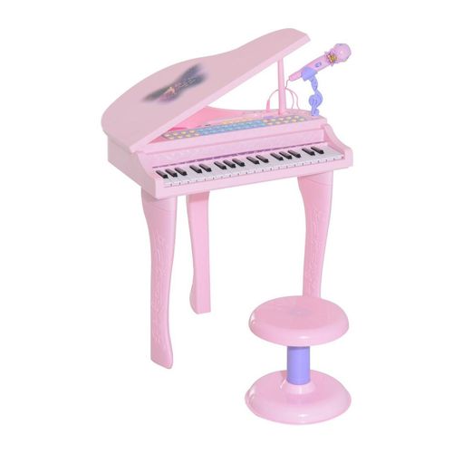 Kinder Klavier Mini-Klavier Piano Keyboard Musikinstrument MP3 mit Hocker