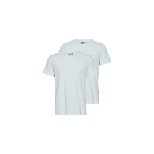 Blend T-Shirt, (Packung, 2er-Pack) Blend WHITE S (48)