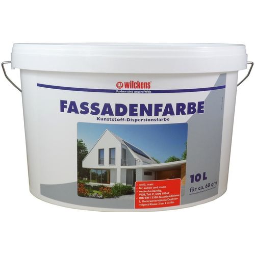 Wilckens Fassadenfarbe weiß 10l